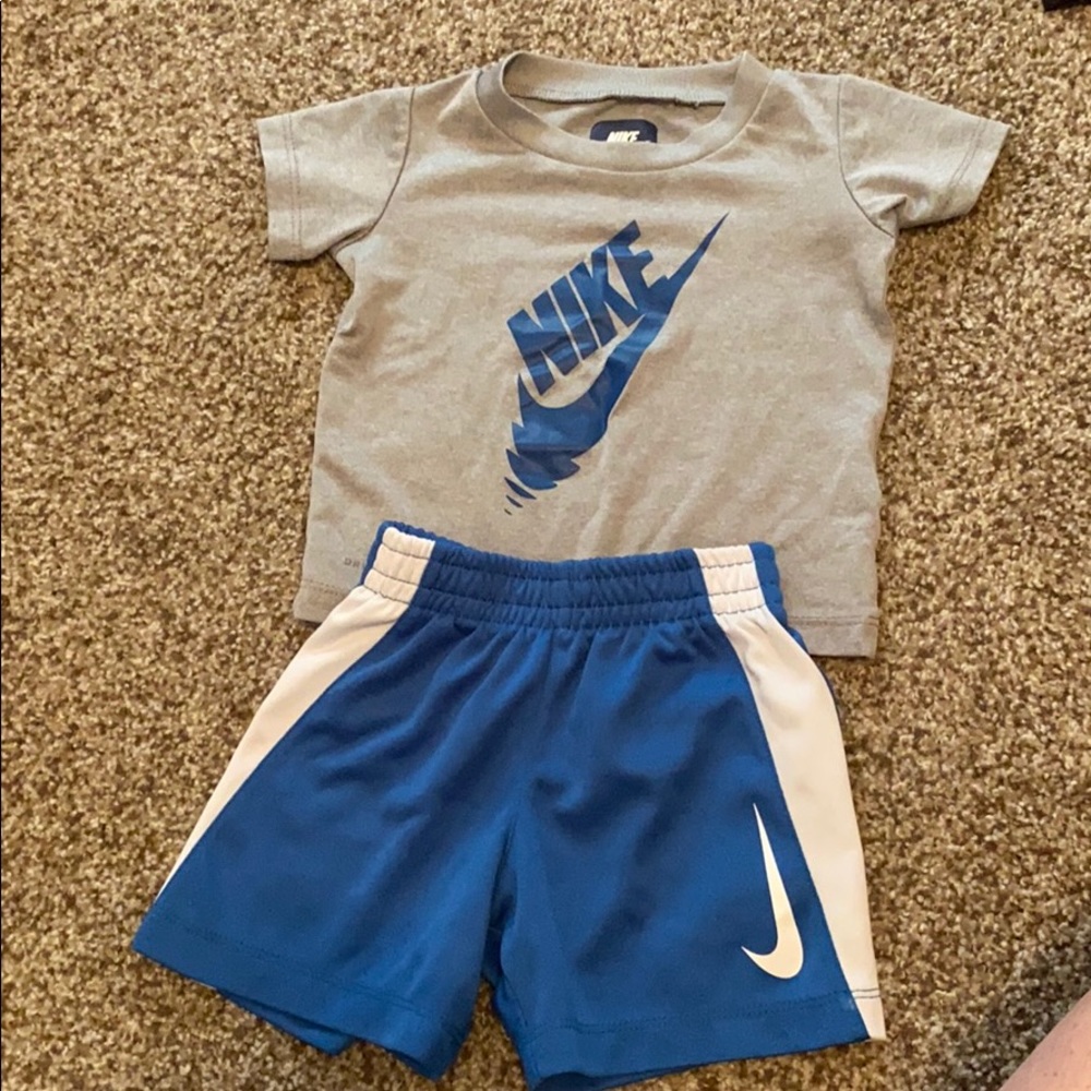 Nike short set.